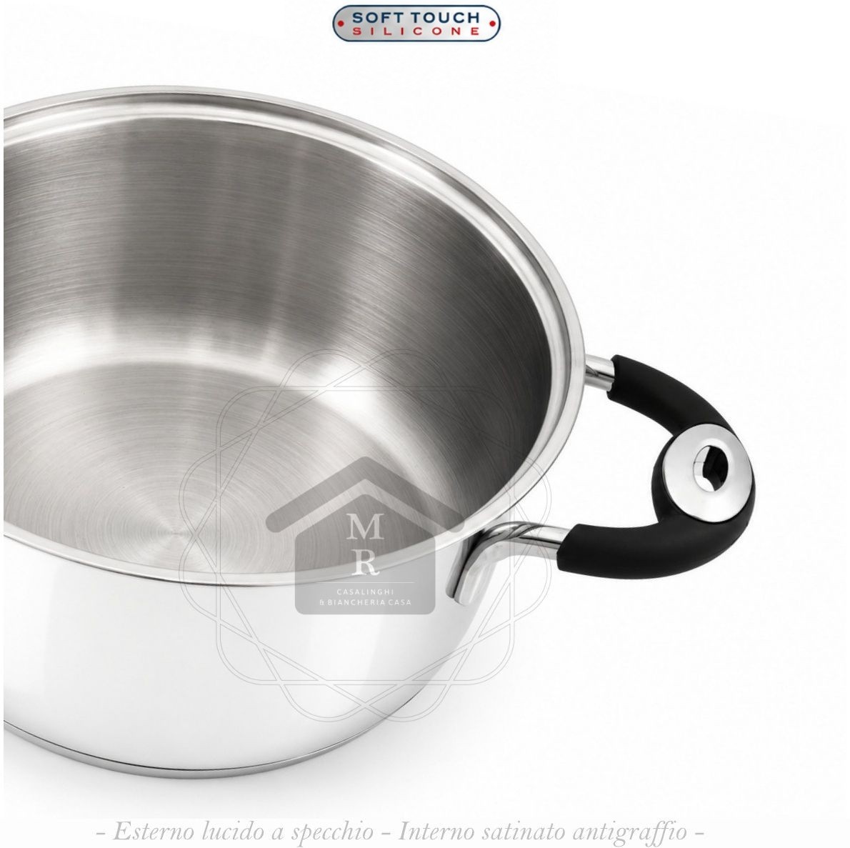 19 Piece 18/10 Stainless Steel Bio Line Induction Bottom MSBavaria Cookware Battery