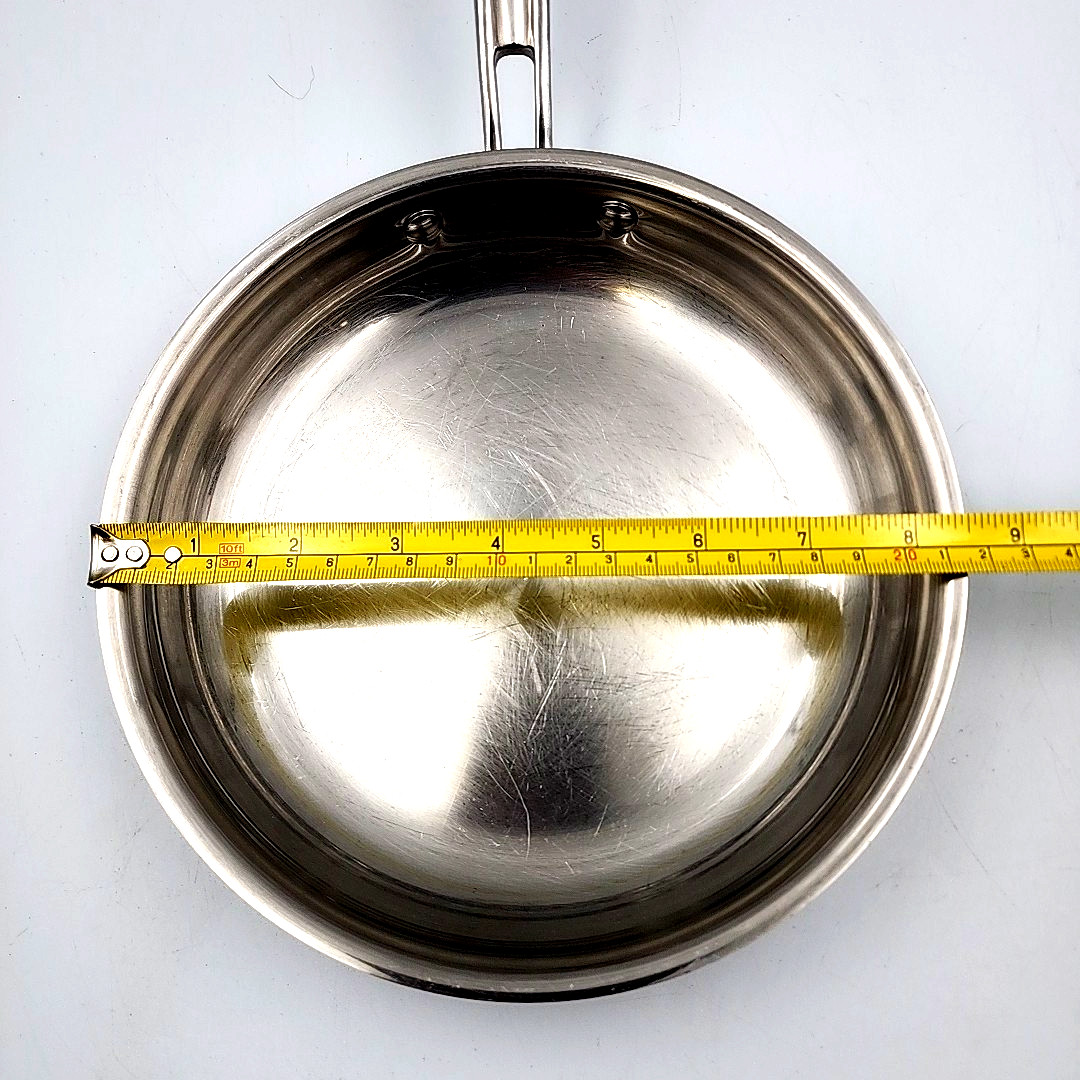 Cuisinart Skillet Multiclad Pro 8in Triple Ply Stainless MCP22-20N Frying Pan