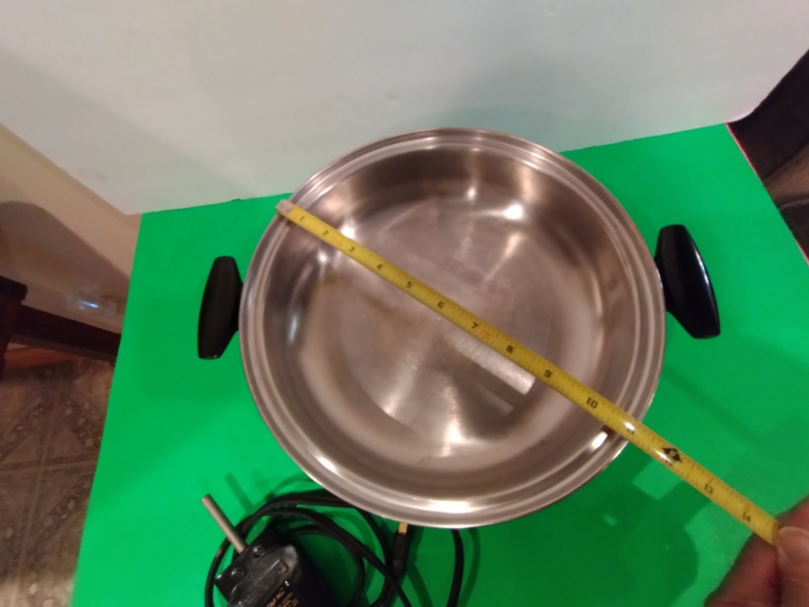Chef’s Ware 11″ Electric Skillet w/ Dome Lid, Tested, VGUC, Model 100, USA Made