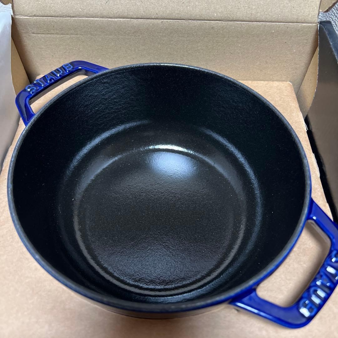 STAUB WaNABE Wa-NABE S 16cm snowflake dark blue rare NEW JP