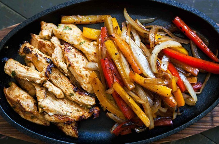7″ Round Pre-Seasoned Cast Iron Fajita Skillet (6 Skillets) by MyXOHome