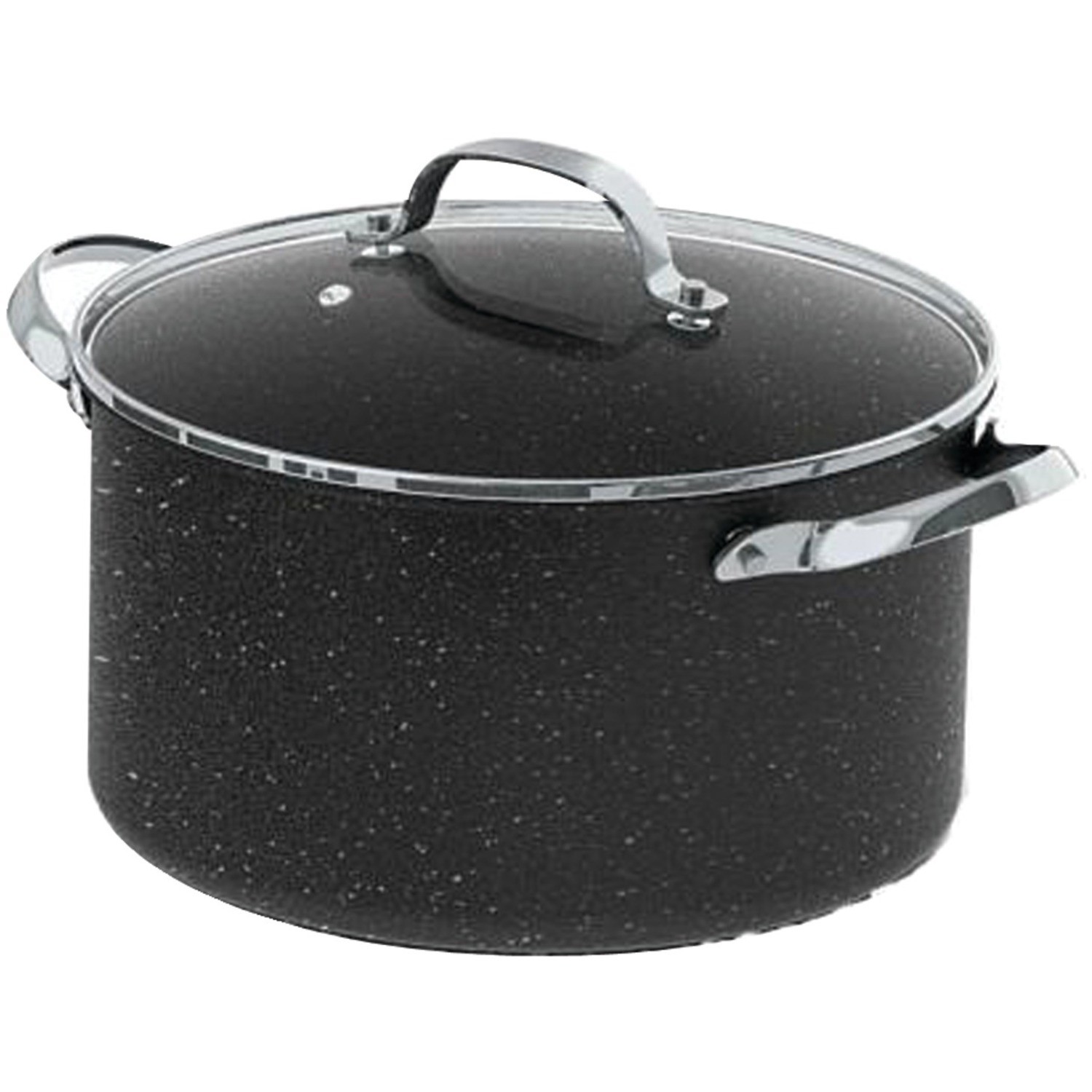 Starfrit 060317-004-0000 The Rock 6-quart Stockpot/casserole With Glass Lid