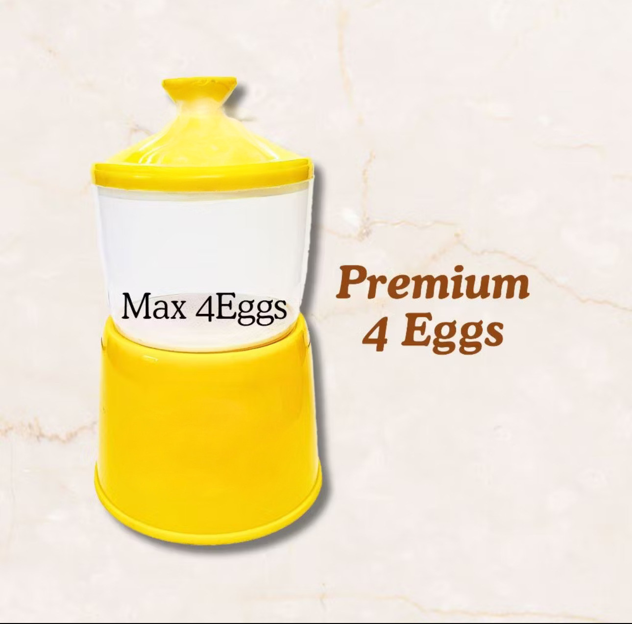 Malaysia Half Boiled Egg Maker BPA-Free Easy Use Drip Hole No Electric Needed