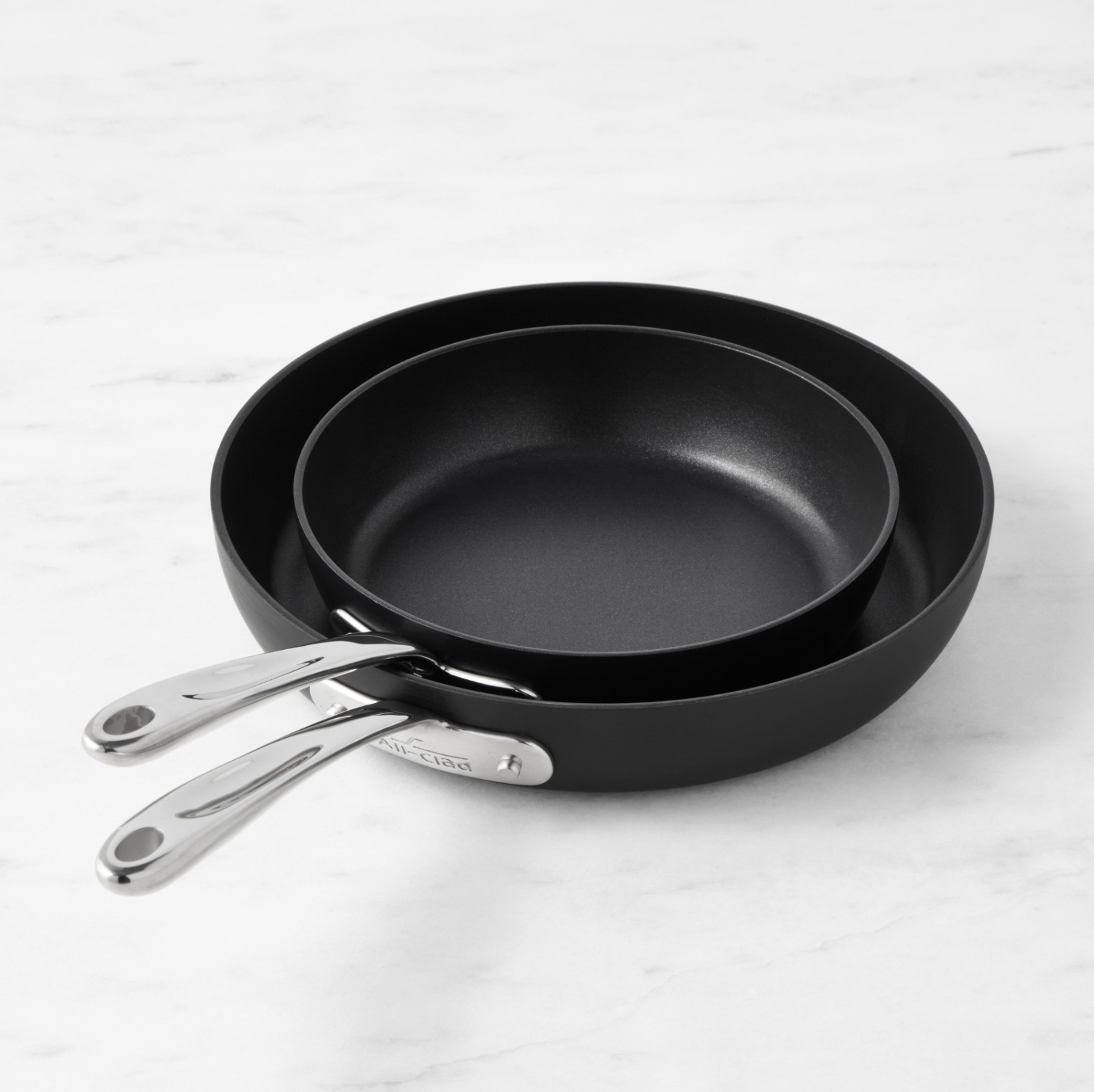 All-Clad HA1 Expert Nonstick Fry Pan, Set of 2 – NEW