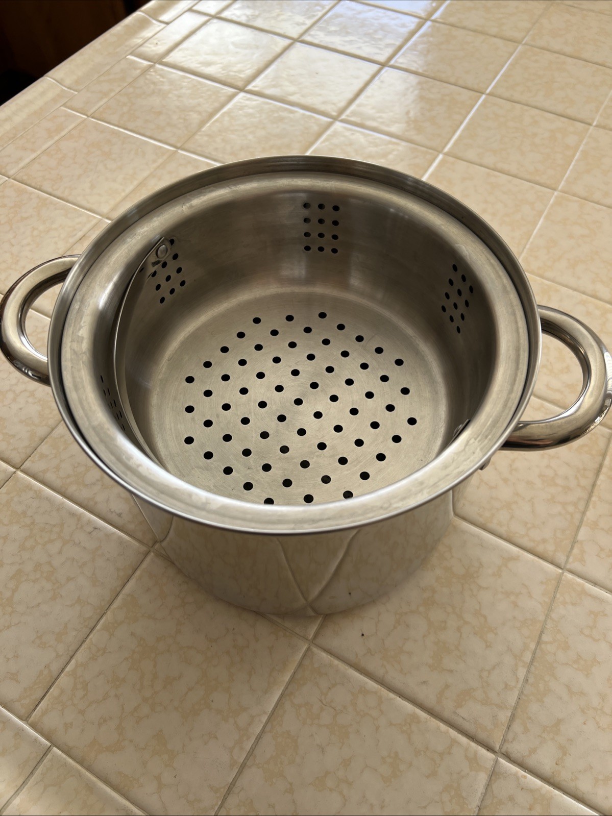 Stainless Steeel Everyday Living Steamer/ No Lid