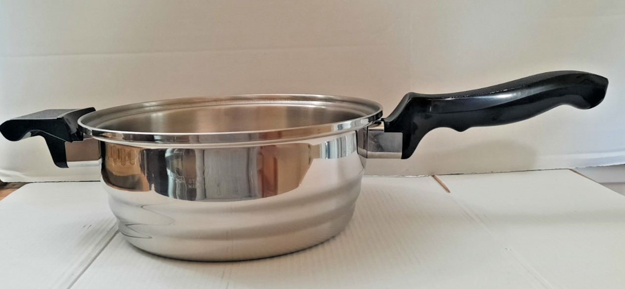 New Era T304 Stainless Dual Handle Steamer Insert ONLY Fits 7″ – 7 .5″ Pan USA