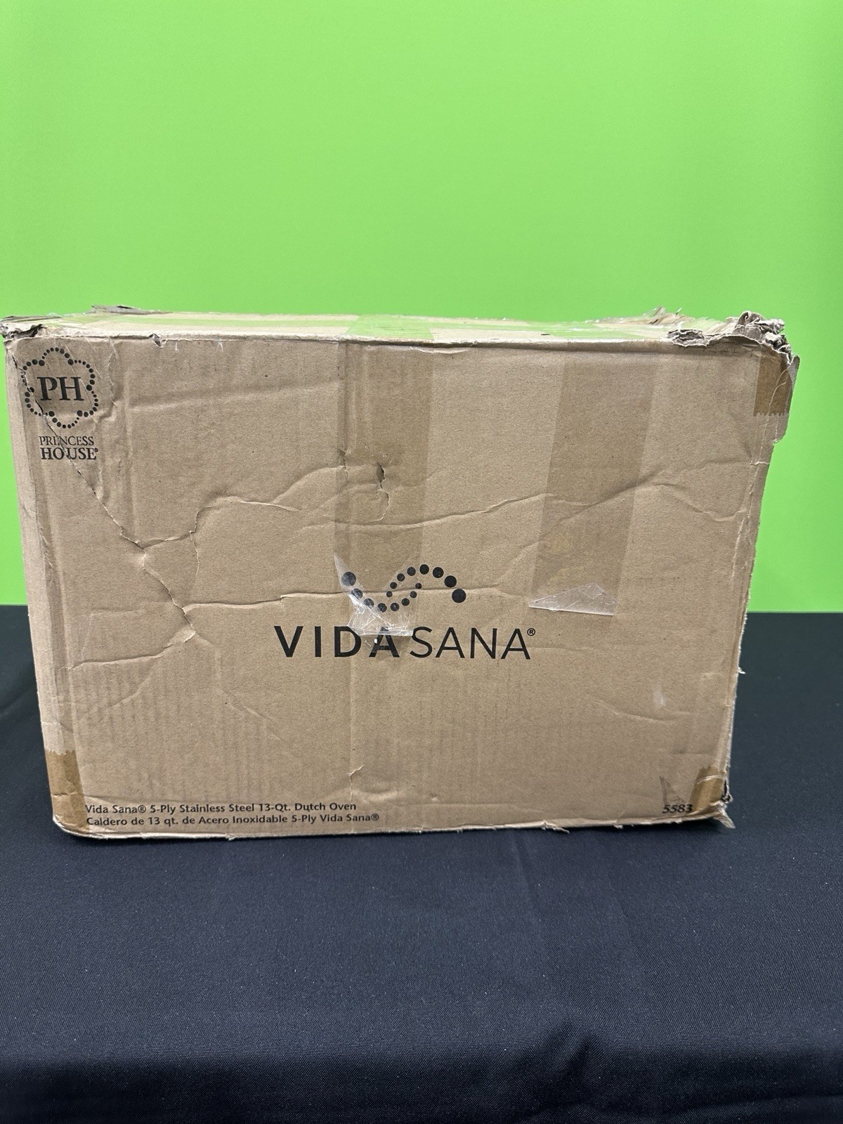 Princess House VIDA SANA® 5-PLY STAINLESS STEEL COOKWARE 13-Qt. Dutch Oven 5583