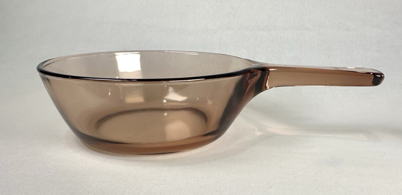 Amber Brown Pyrex Corning Visions Glass .5L Sauce Pan Cookware Pot Only