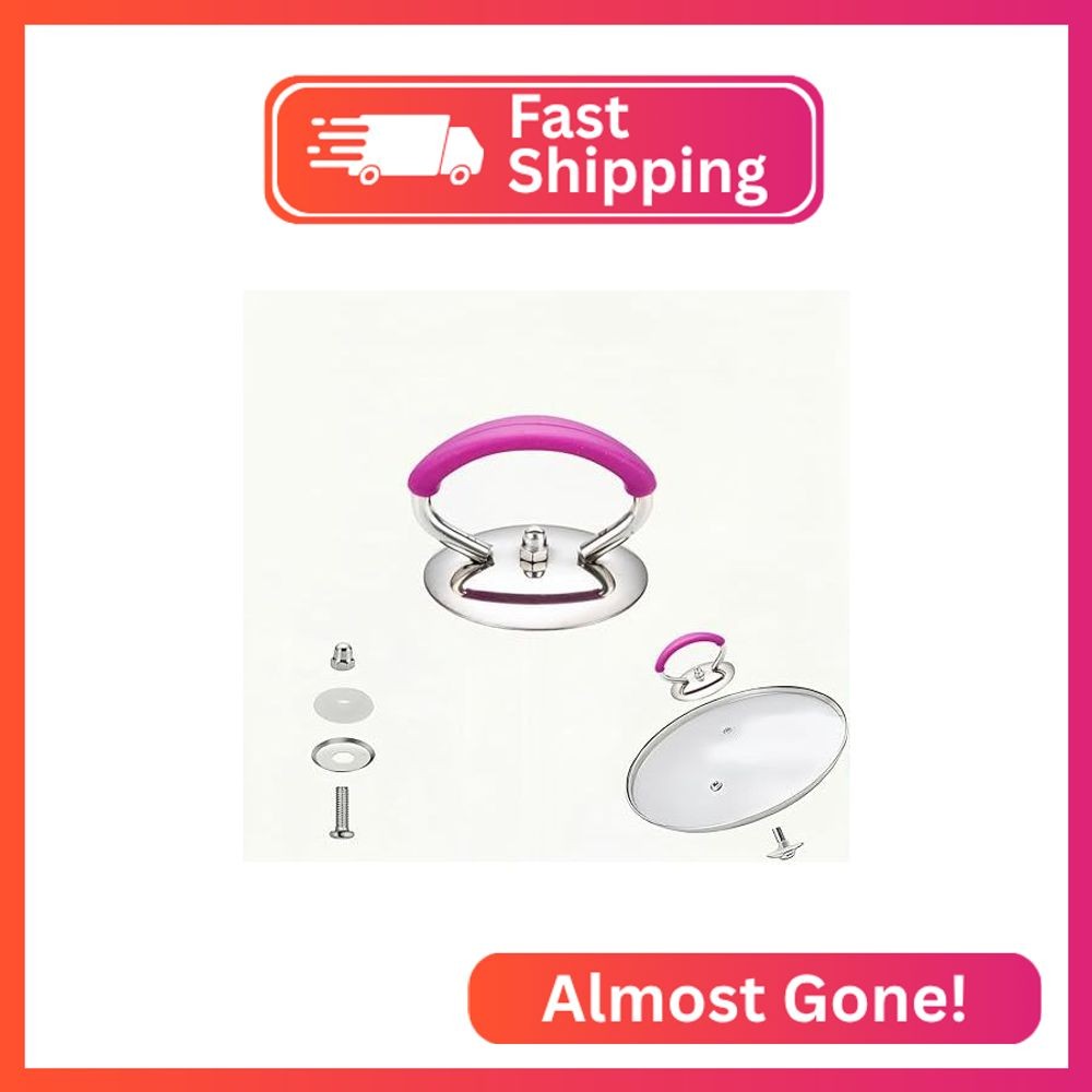1 Pcs Universal Crock Pot Lid Handle, Stainless Steel Heat Resistant Cookware Po