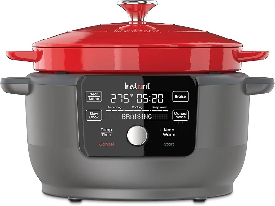 Instant Pot Precision Dutch Oven 6-Quart 1500W 5-in-1 Warmer Cooking Pot NEW
