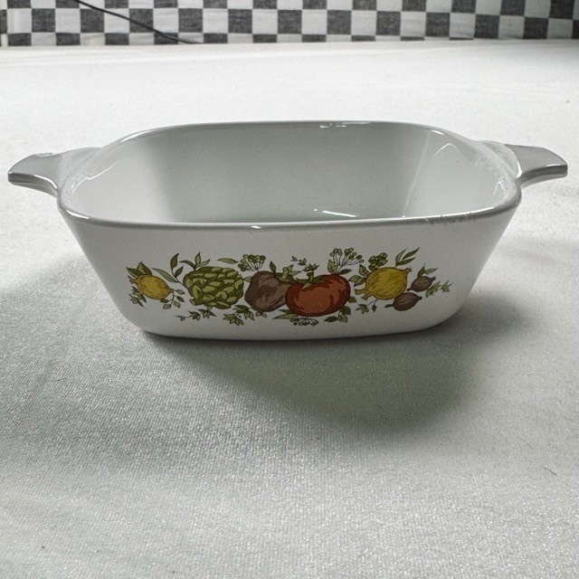 Corning Ware Spice O Life P-41-B Petite Casserole Dish 1 3/4 Cup Vintage USA