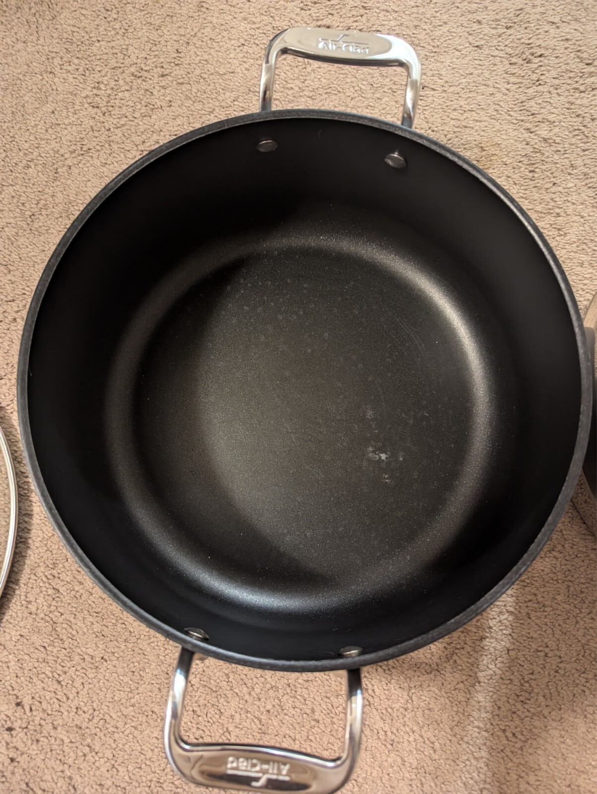All-Clad HA1 Nonstick Stockpot with Glass Lid and Steamer – 8 Quart