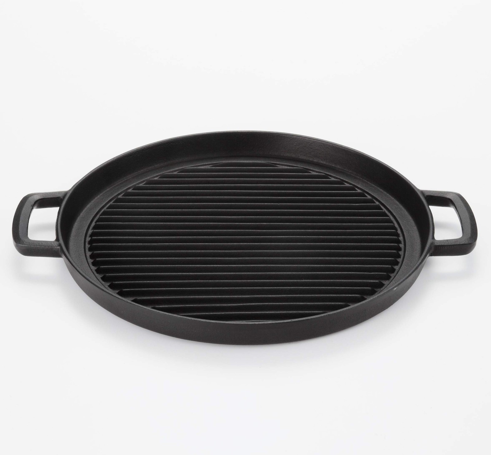 Iwachu Grill Pan Round 29cm Black Finish Nambu Ironware 23051 Japan New