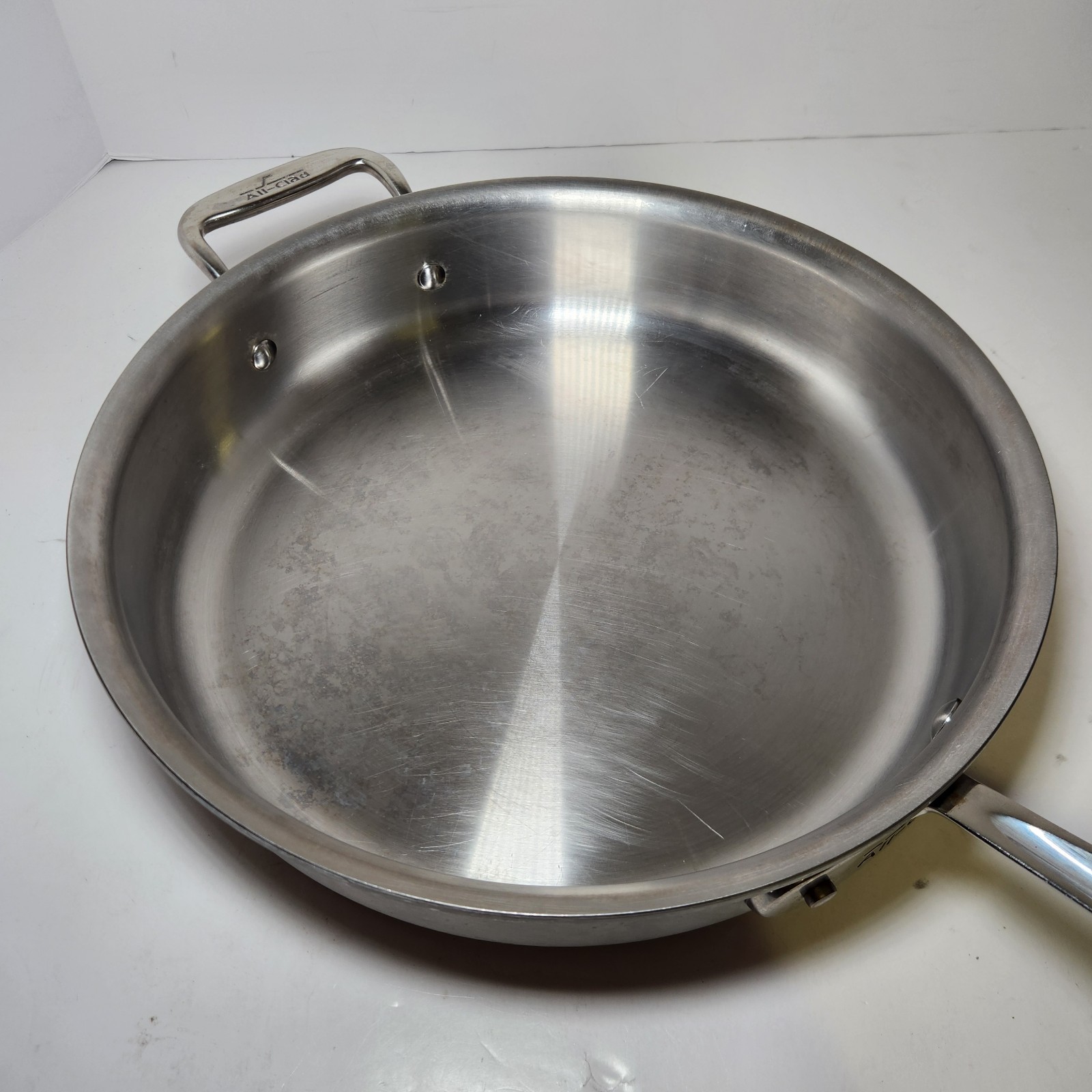 Vintage All-Clad Metalcrafters MC2 Master Chef 11″ 3 qt Skillet Saute Pan