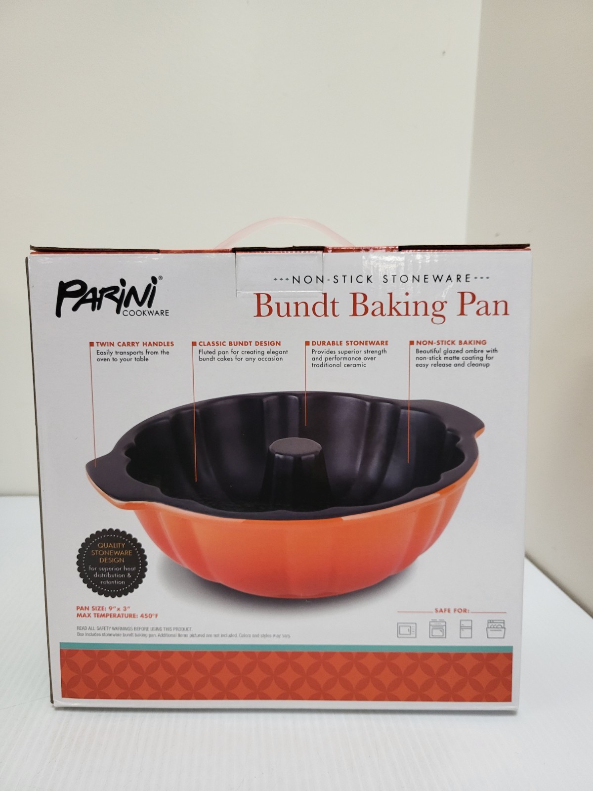 Parini Bundt Cake Pan – INV10029 Orange