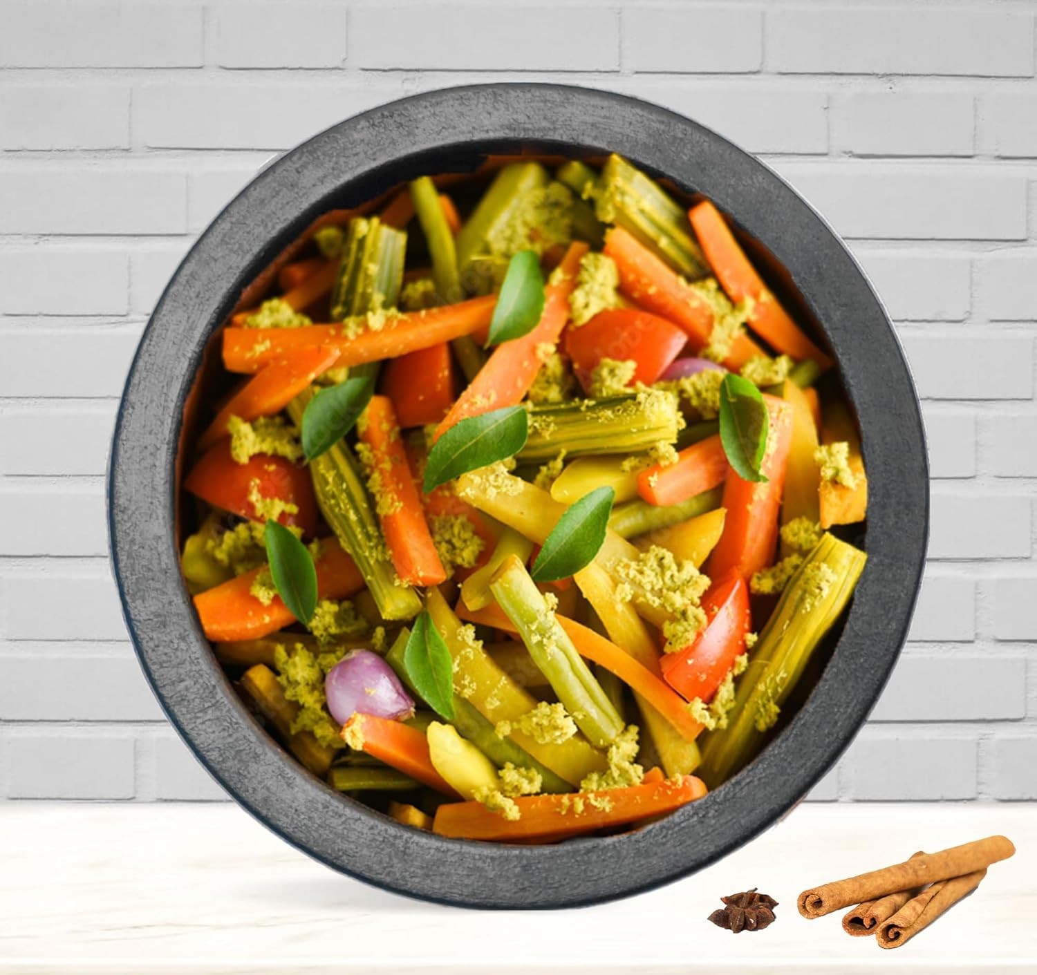 Terracotta Clay Pot 3 L/Earthen Cooking Handi/Traditional Healthy Cookware India