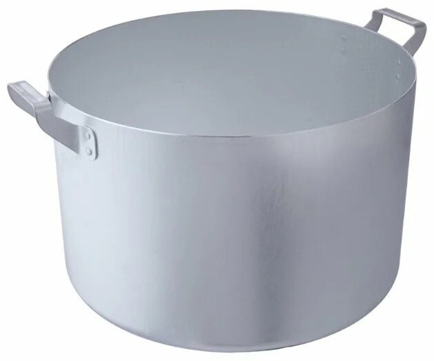 Aluminum pan 5,3 gallon 20 liter Uzbek Russian dishes