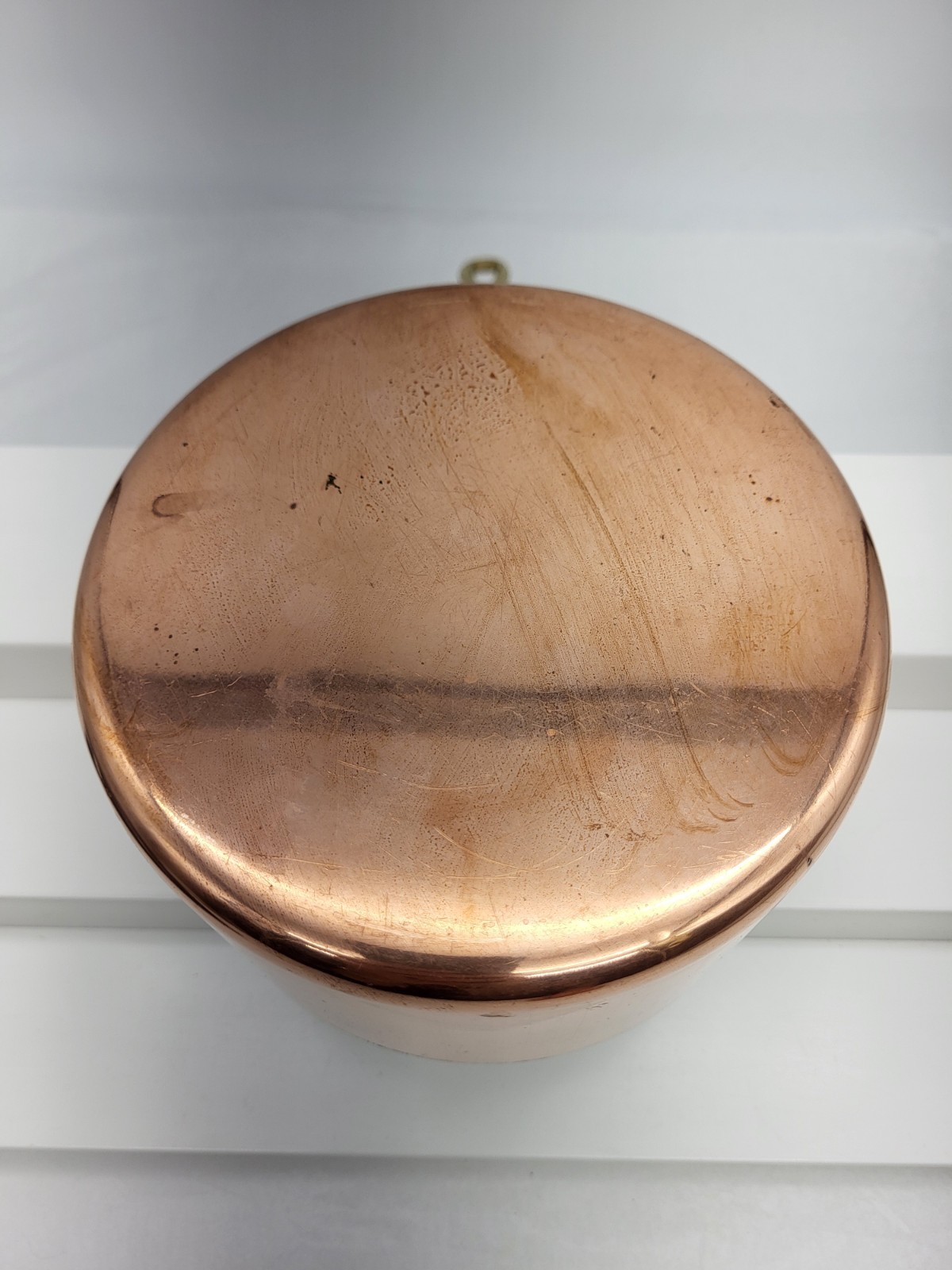 La Belle Cuisine Centuria International Copper Pot with Brass Handle – 1.5 Quart