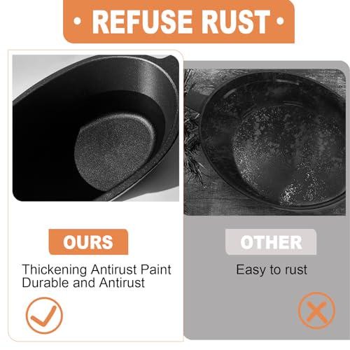 Quantfire Wood Stove Steamer Rust Resistant,Fireplace Humidifier Pot Cast Iron