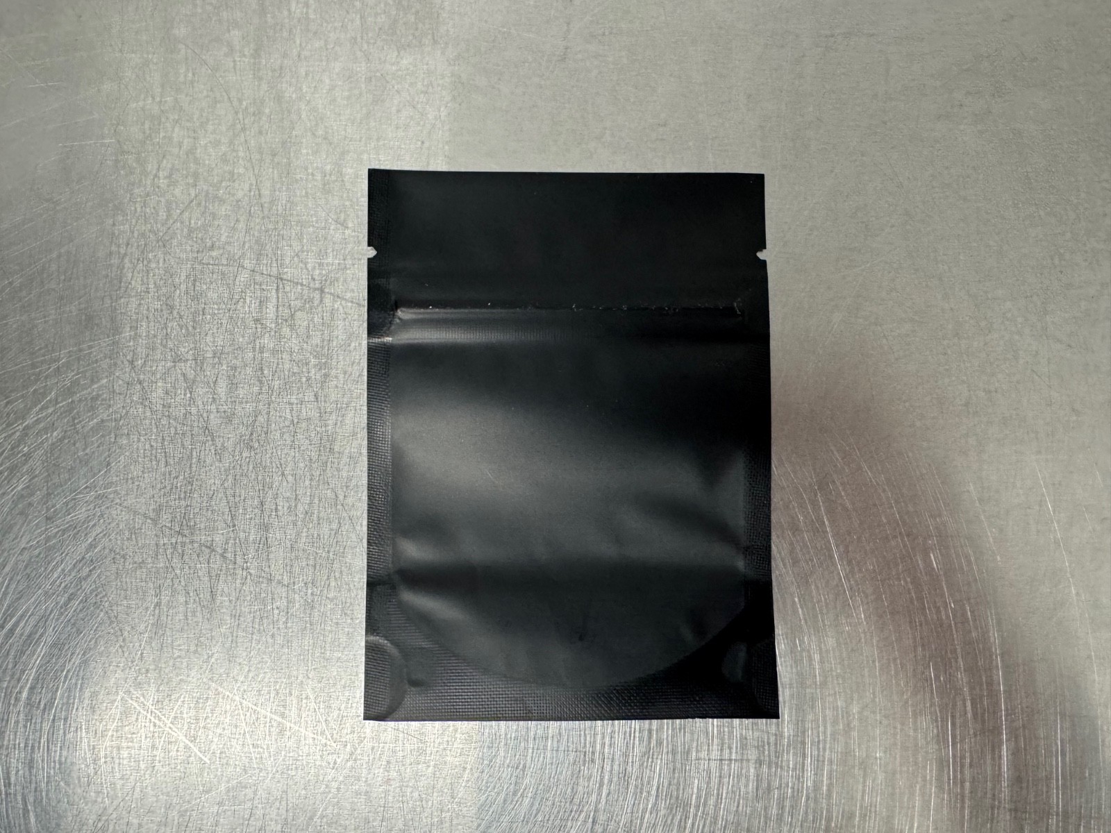 Smell Proof Mylar Resealable Foil Pouch Bags 3×4 Inches (Matte Black – 100 pack)