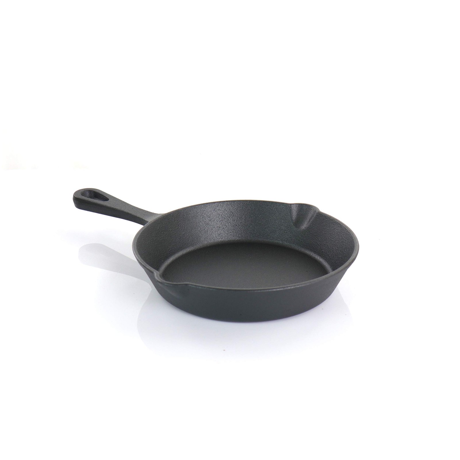 MegaChef Pre-Seasoned Cast Iron Cookware Set, 5 Piece, Black