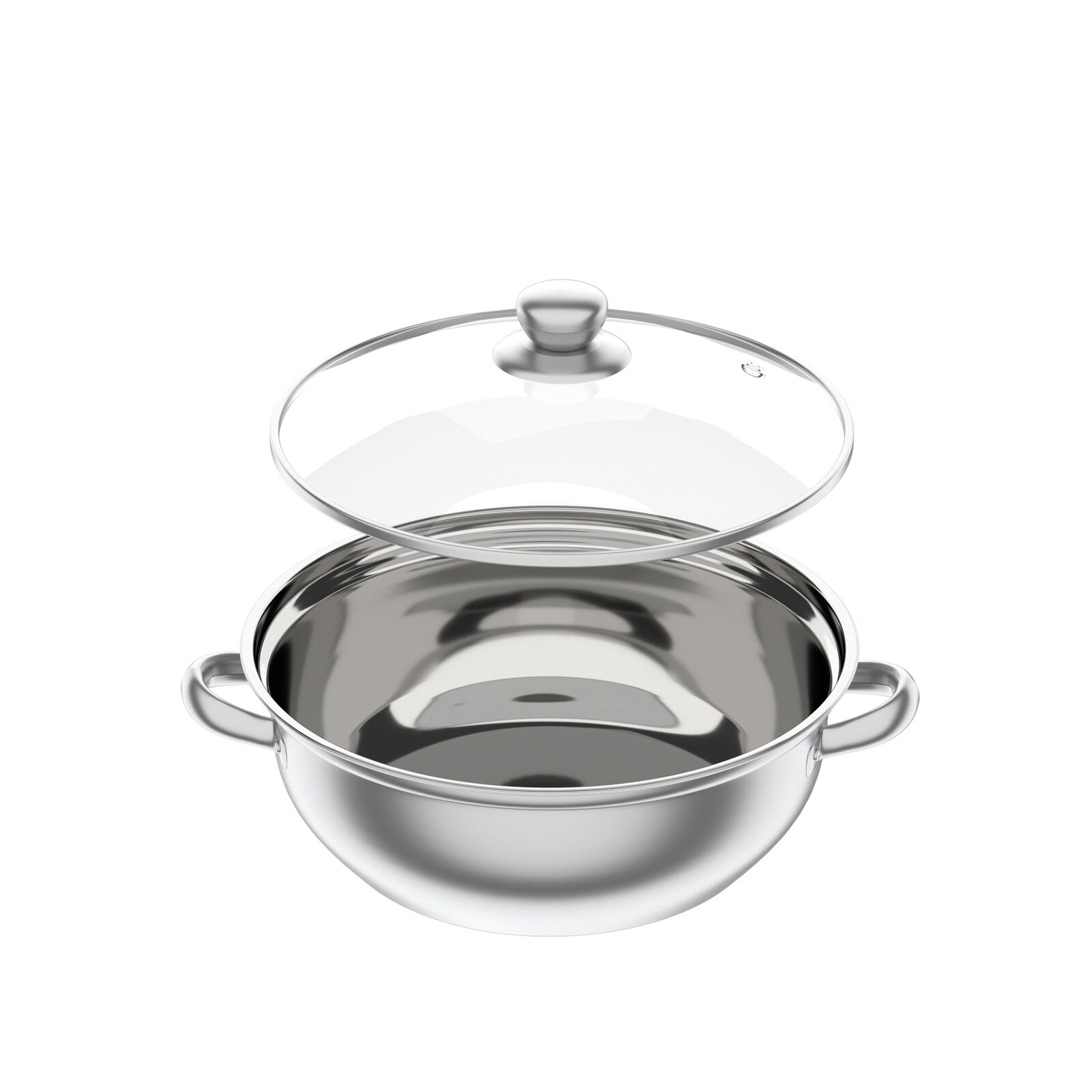 3Tier Steamer Cooker Steam Pot Food Veg Cooking Stainless Steel Kitchen Cookware