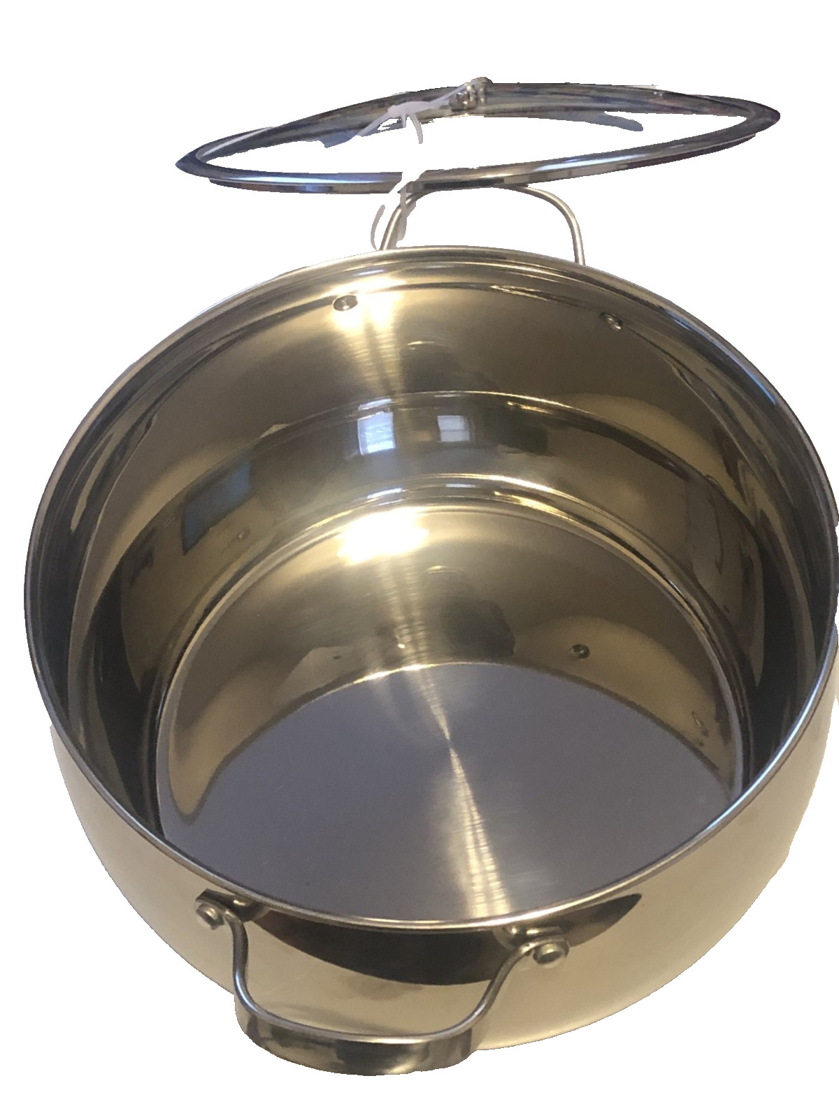 16.5 QT Stainless Steel cooking pot product as shown in the pictures
