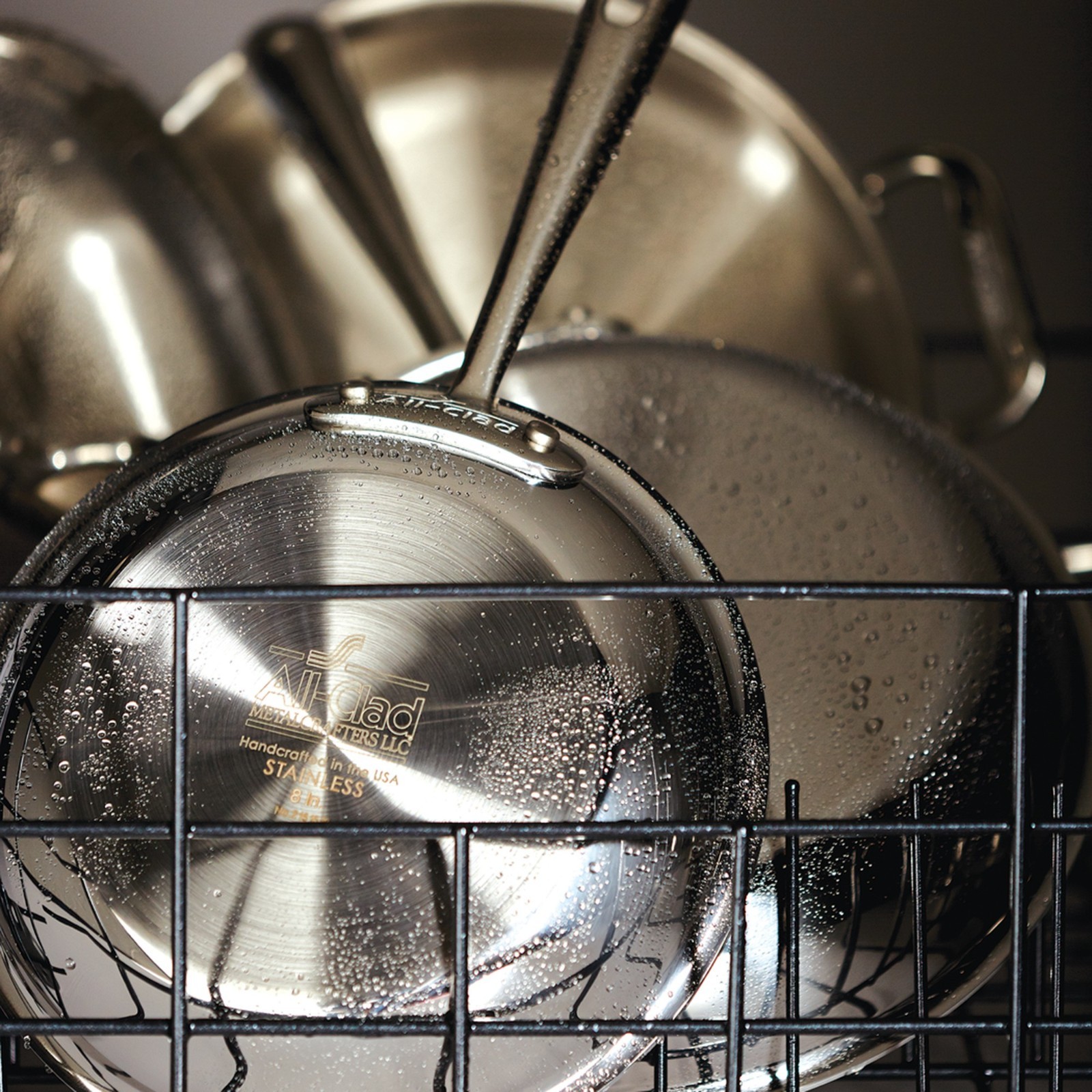 All-Clad D3 Tri-Ply Stainless-Steel 5-Piece Cookware Set