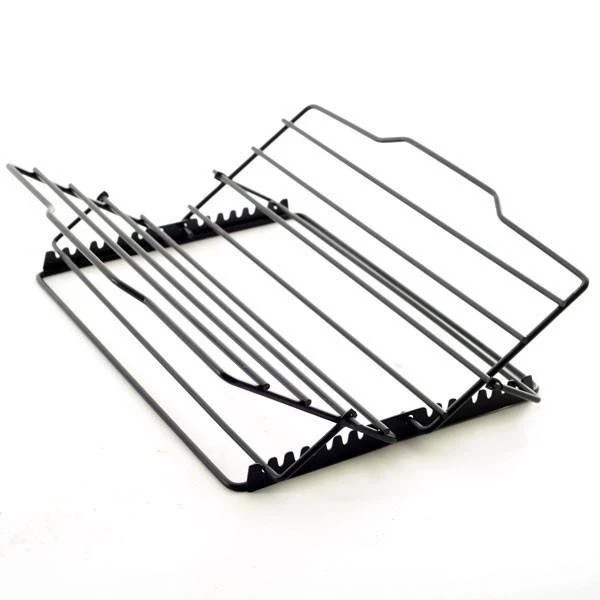 Norpro 7 Position Adjustable Non Stick V Shaped 7×11 Inch Roasting Rack (PACK 2)
