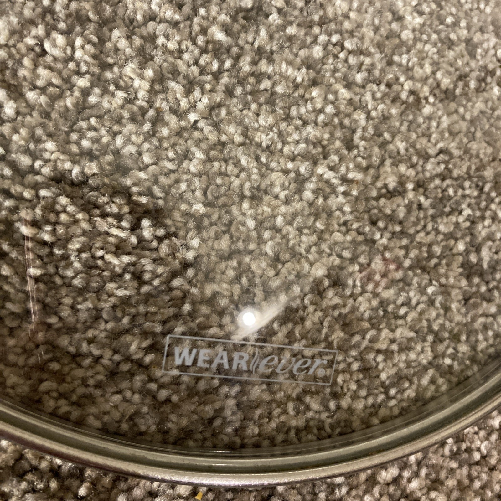 WearEver Glass LID ORIGINAL/Replacement Black Round Handle 10”