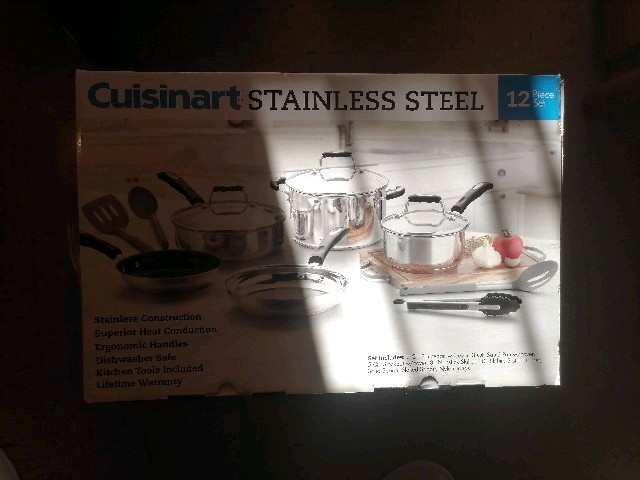 Cuisinart Multiclad Pro Stainless Steel Cookware Pack of 12 (P87-12)