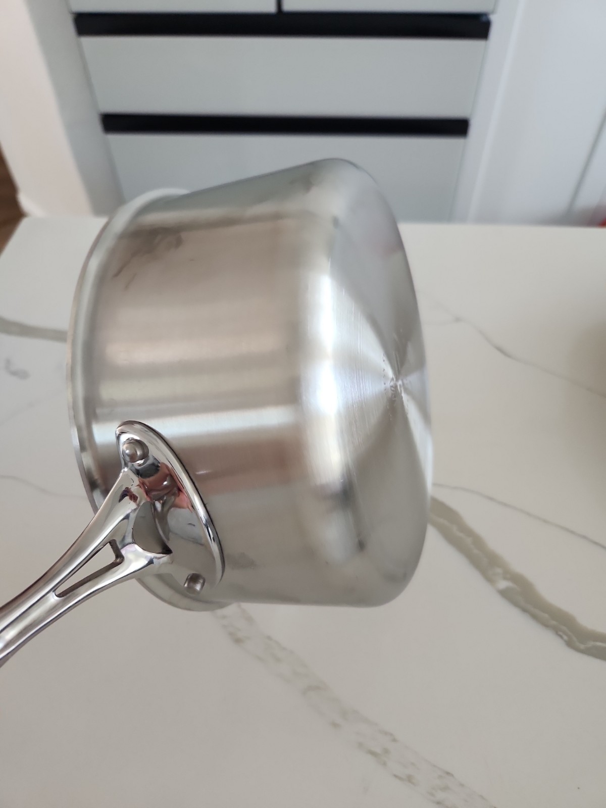 Members Mark 2000 Series Tri-Ply Stainless Steel 3 QT Saucepan Pot Made in Korea