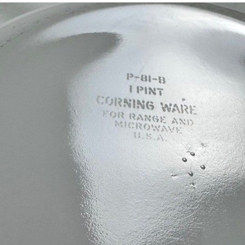 Corning Ware Spice O Life P-81-B 1 Pint Saucepan with Lid La Sauge Vintage USA
