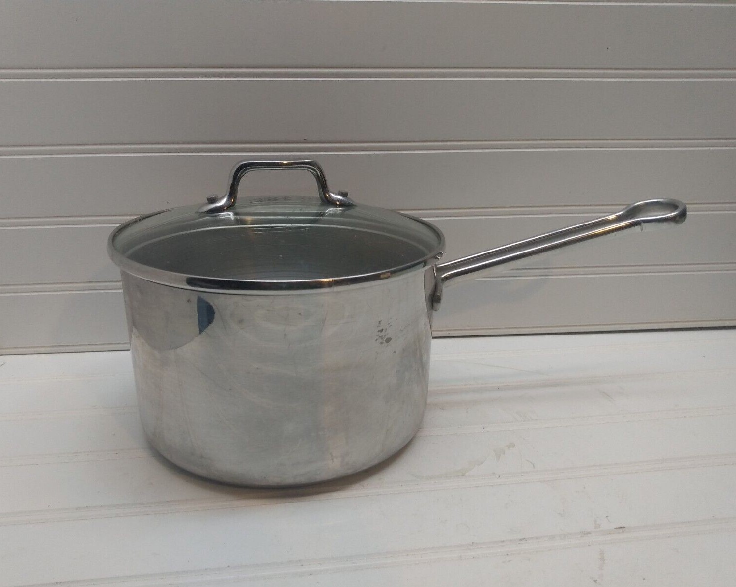 Revere Ware Proline 3 Qt Saucepan Copper Core Stainless Saute Pot Frying Pan Lid