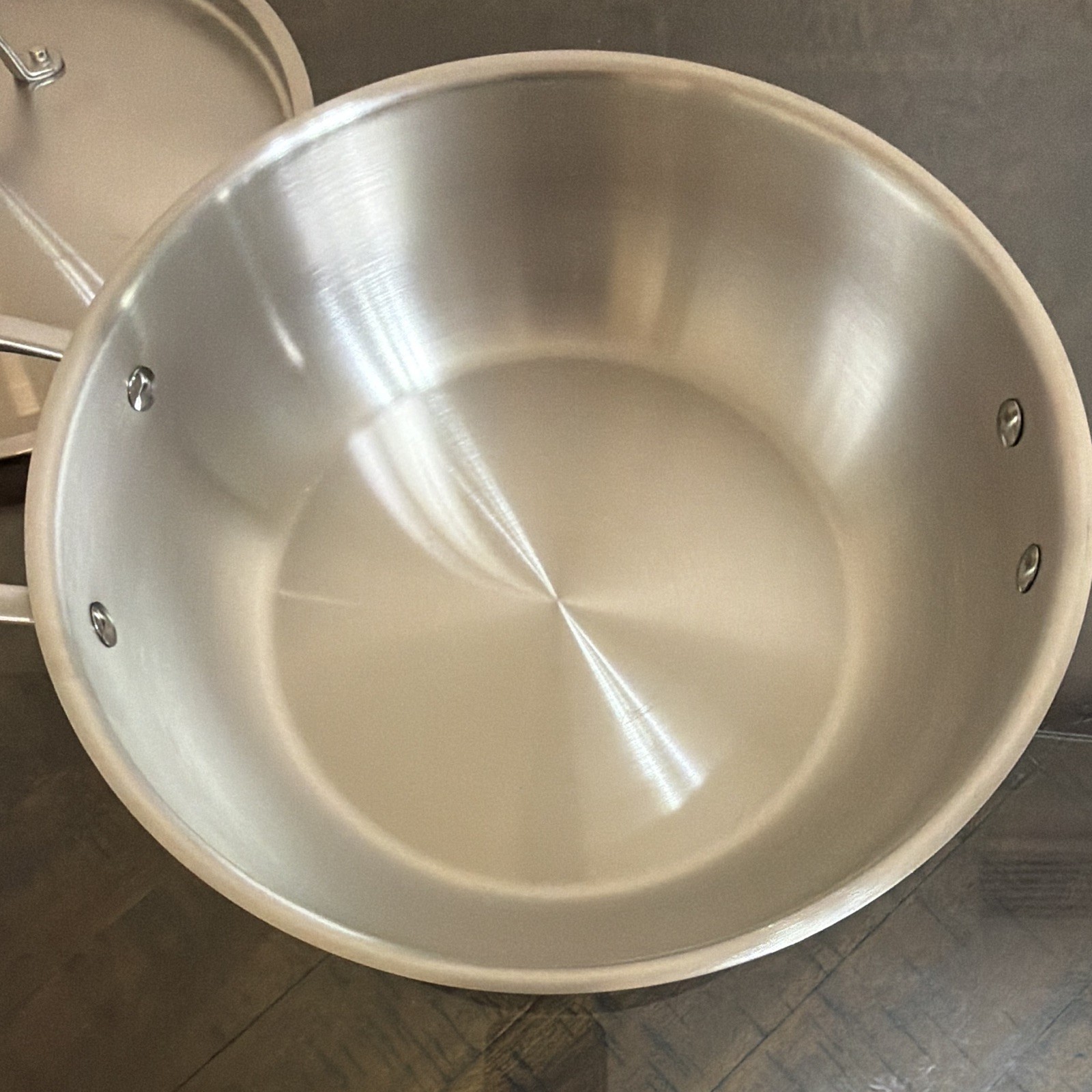 Made In | 5 qt Stainless Steel Saucier Pan with Lid | Induction/Electric/Gas