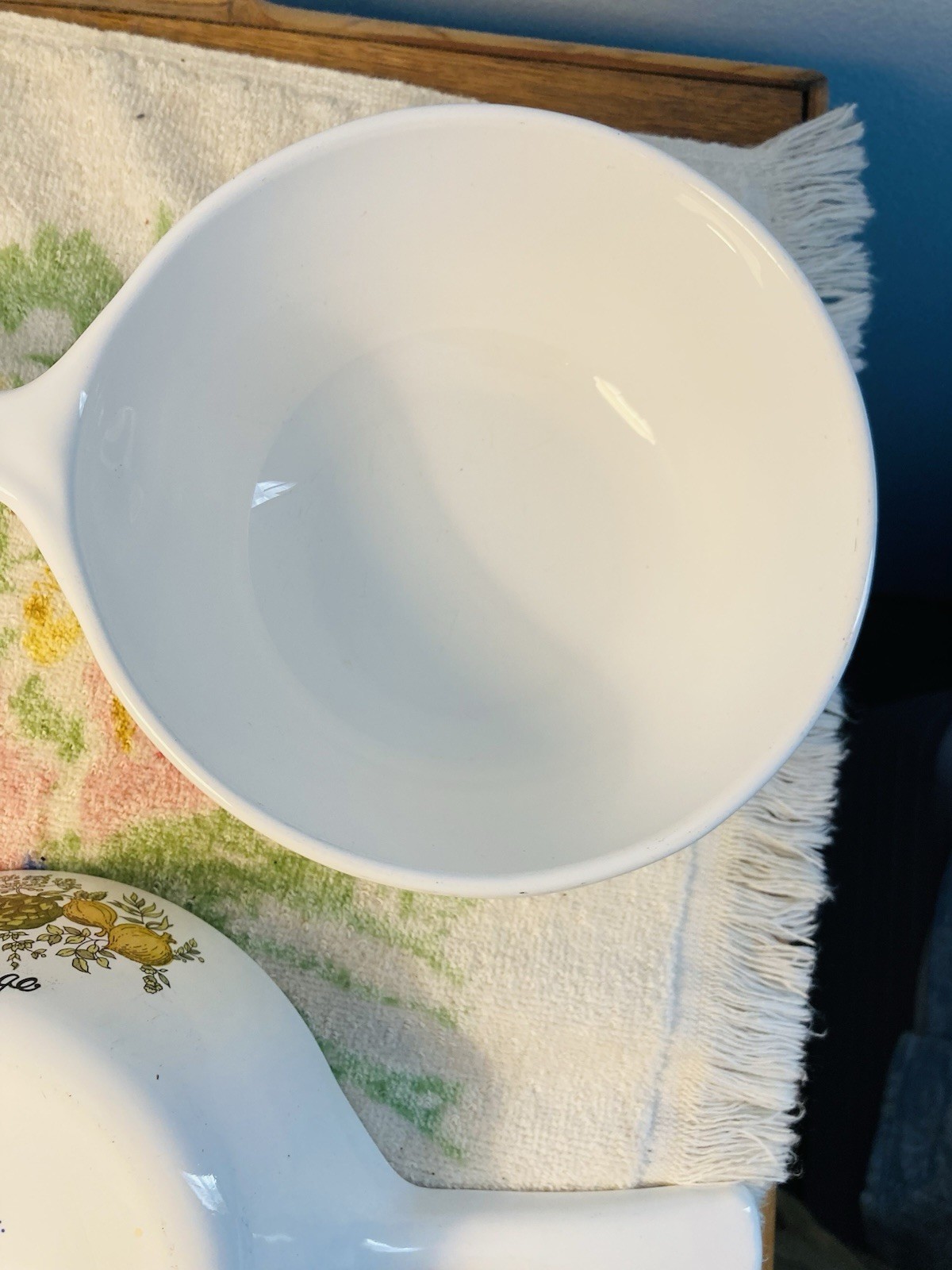 2 Vintage 1970-80 Corning Ware Spice of Life Sauce Pan P81B & P82B W/P81C Lid