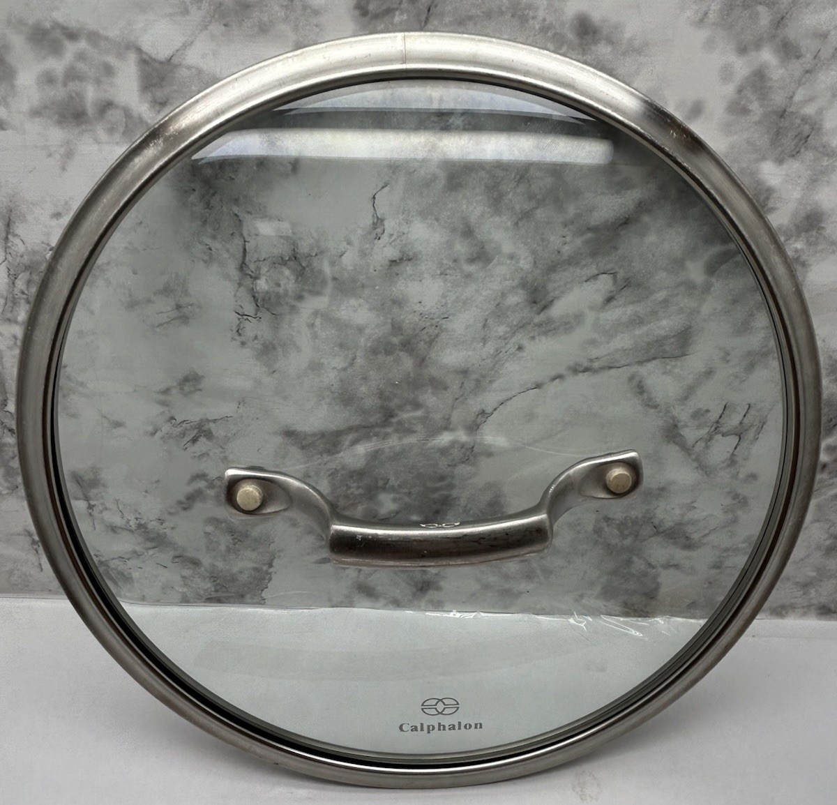 COOKING with CALPHALON Tempered Glass Pot LID Replacement Lid Only About 10”