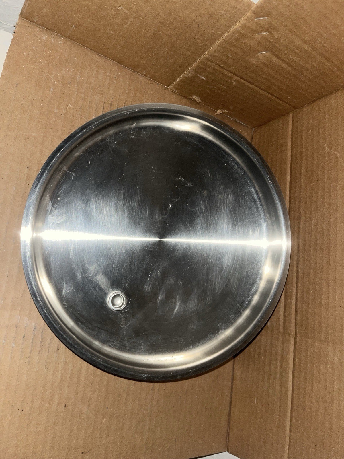 Saladmaster Vapo Lid 10 3/4” Replacement Stainless Steel Steam Vented Lid Only