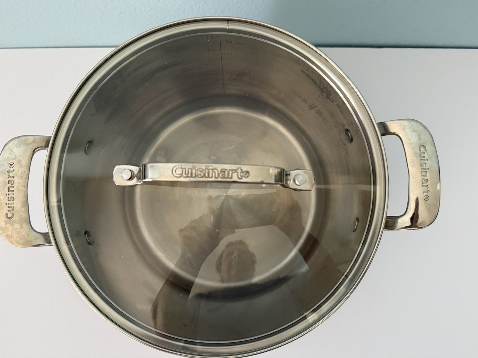 Cuisinart 8 Qt Stockpot 8366-24 Stainless Steel Induction Ready, w Lid