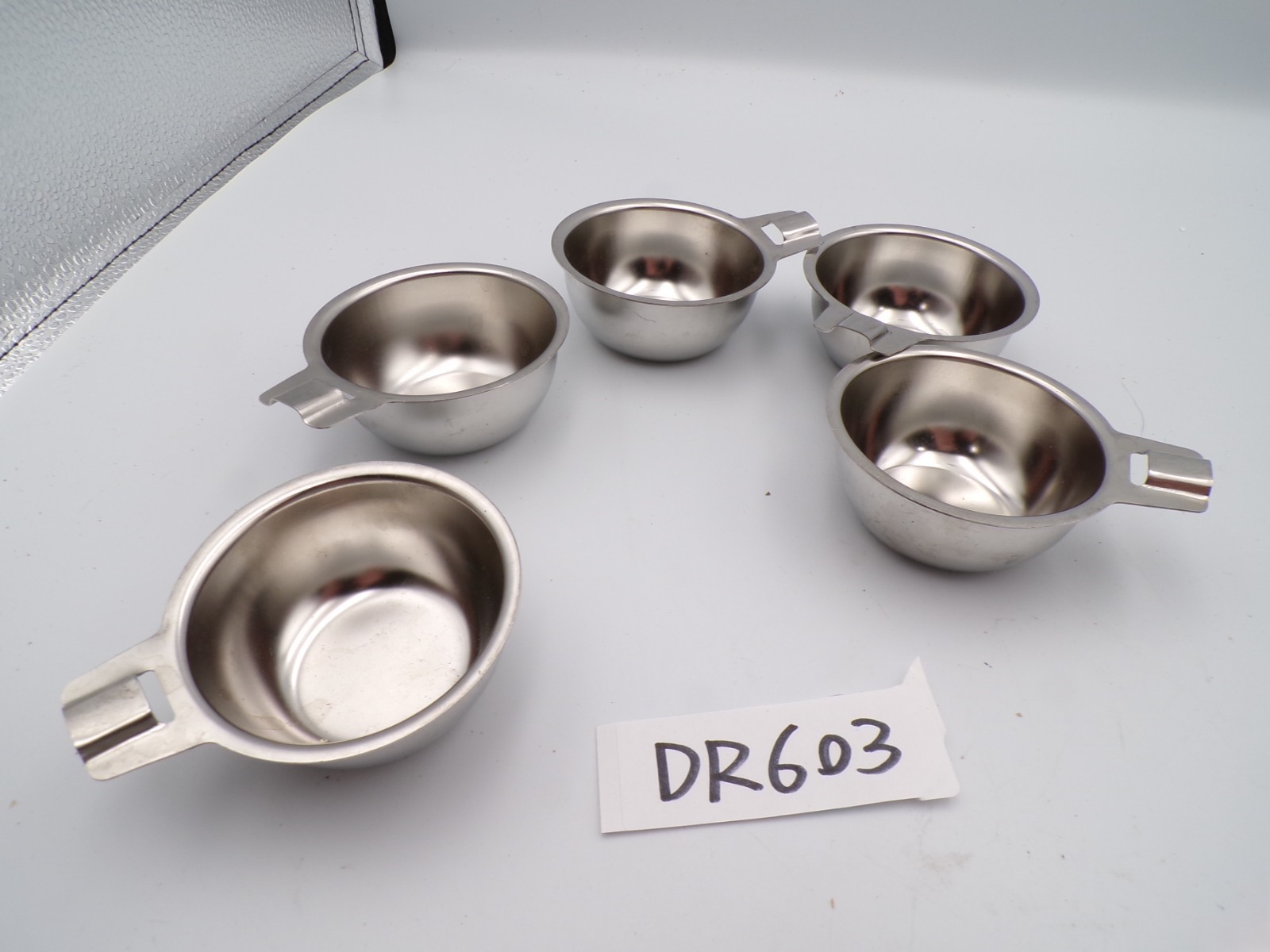 Kitchen Queen Stainless Steel 3-Ply Egg Poacher Replacement Part 5 Cups Only