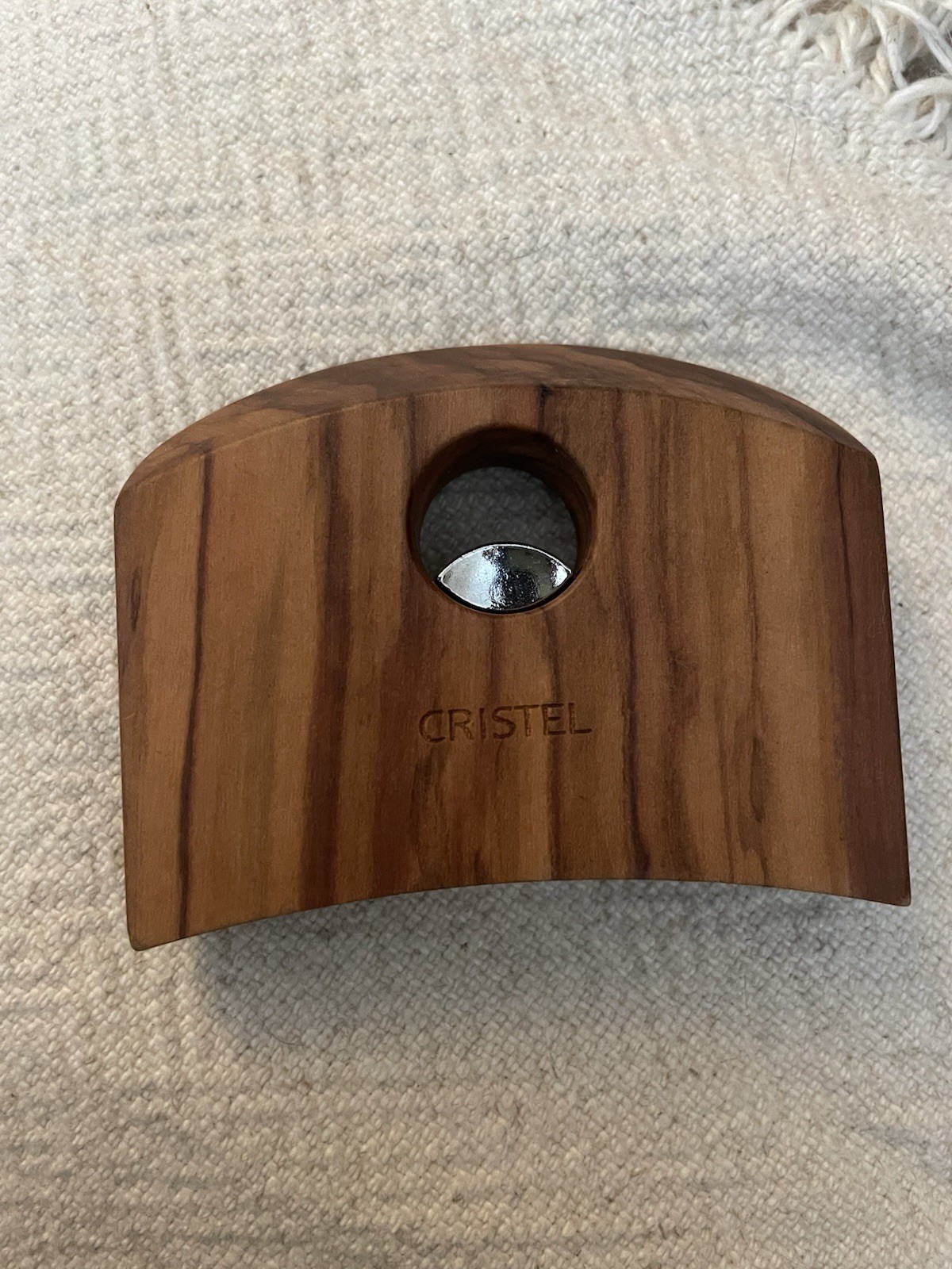 Cristel France Wooden Long Side Handle