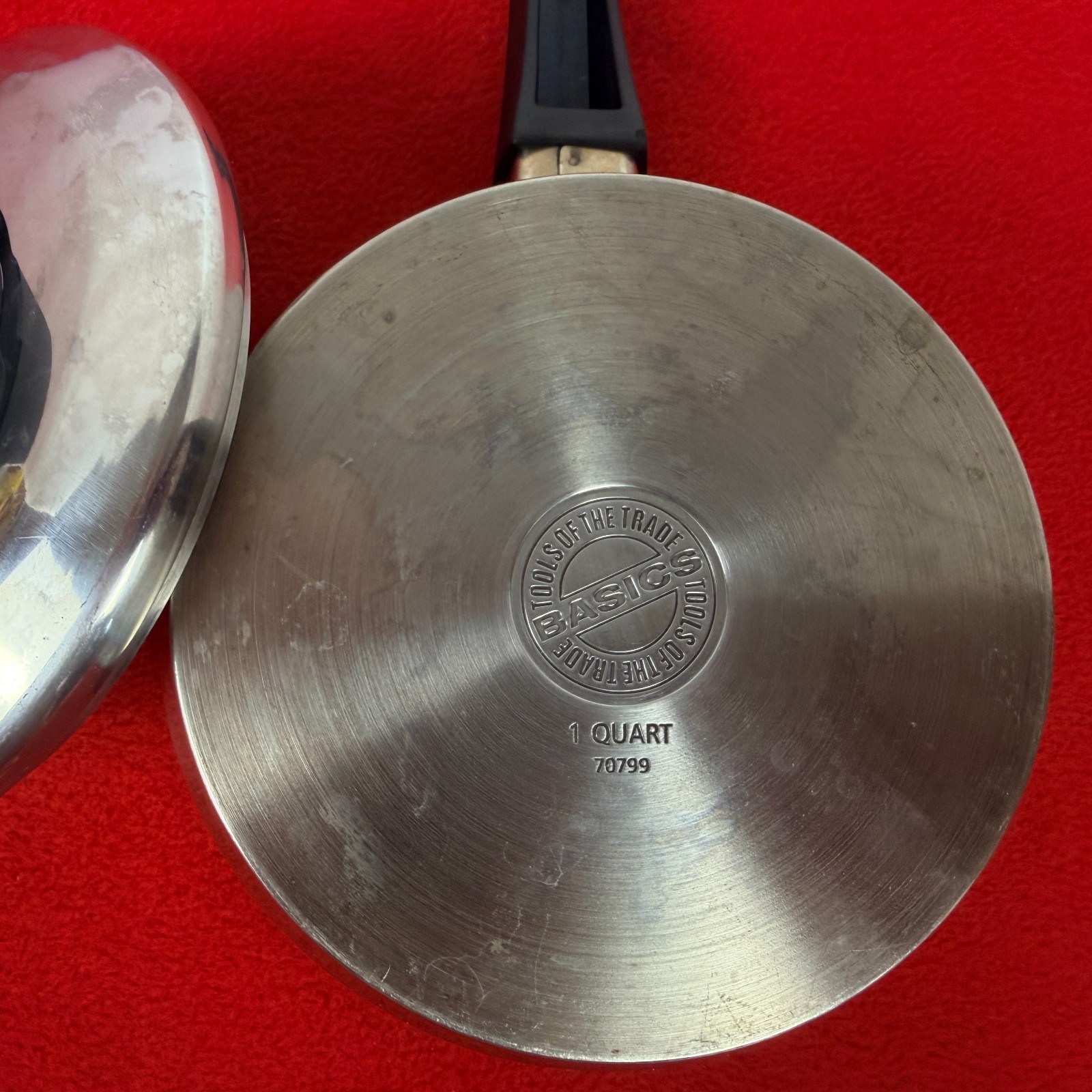 Tools of the Trade Basics 1 Quart Saucepan & Vented Lid
