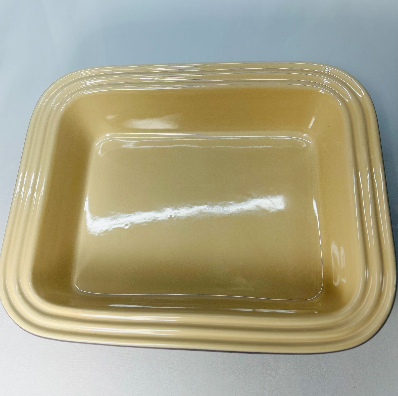 Le Creuset Retired Cassis Purple Covered Stoneware Casserole Dish 19-10