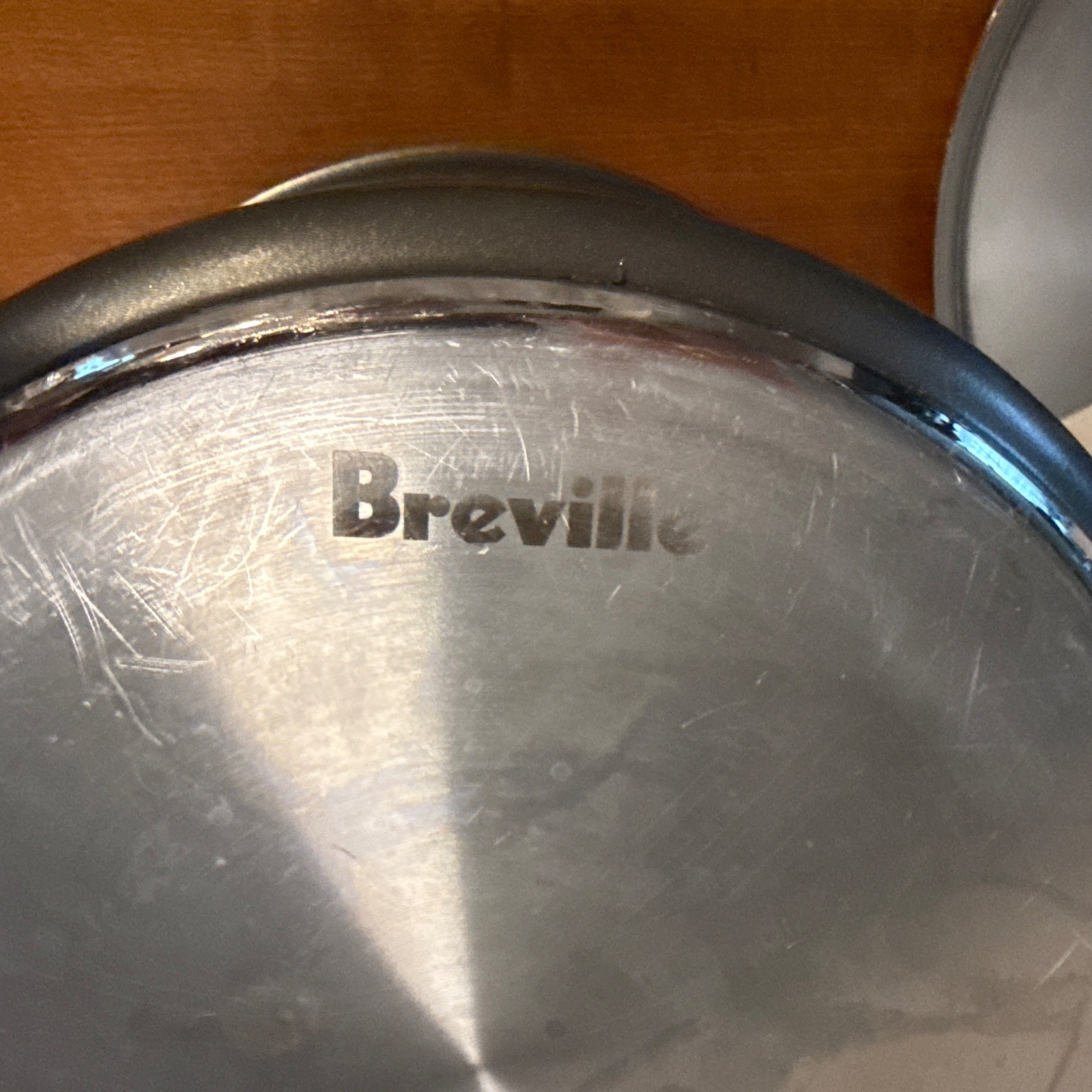 Breville 8 qt Quart Thermal Pro Hard-Anodized Stock Pot & Stainless Lid