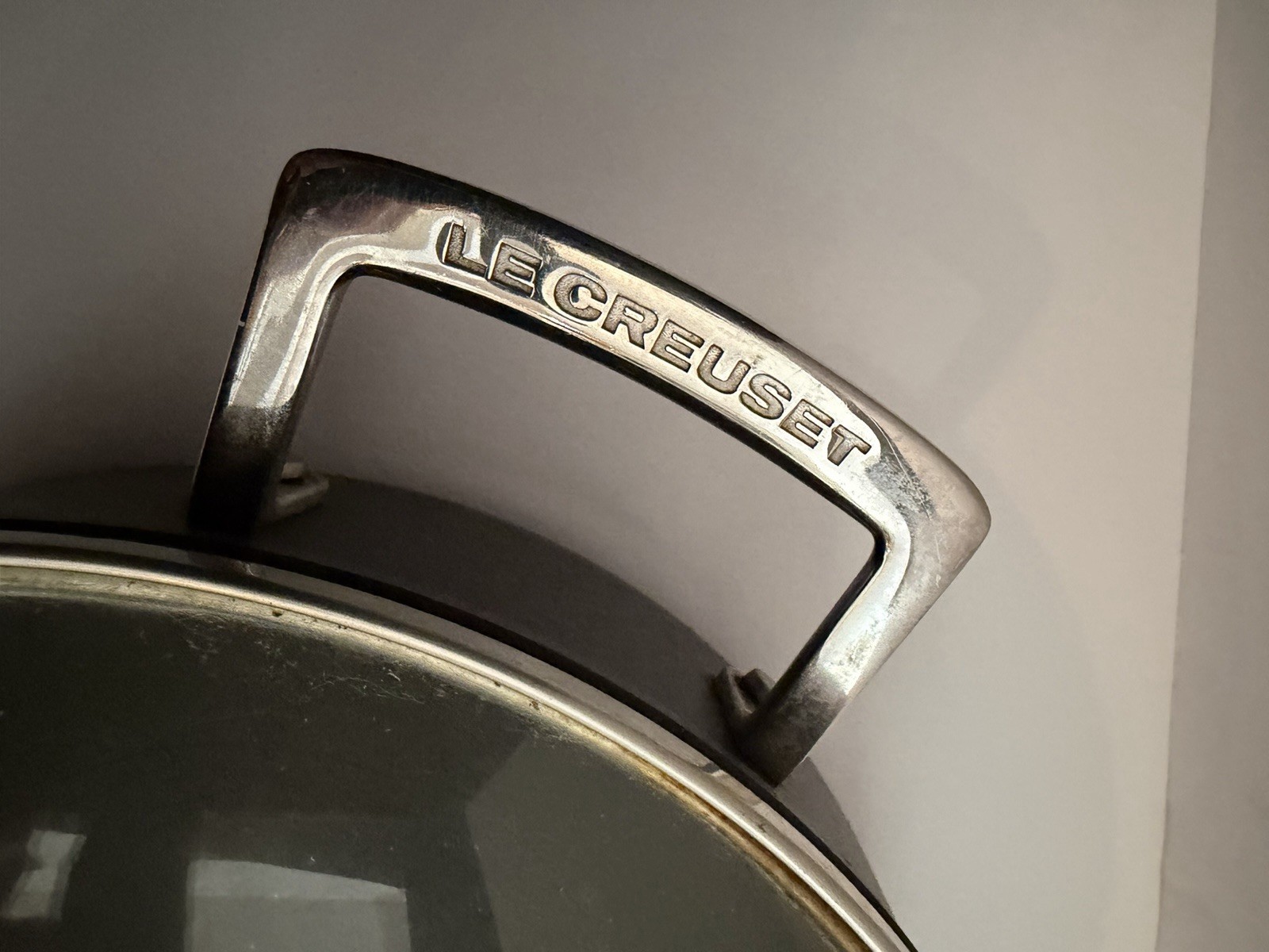 Le Creuset Nonstick Deep Saute Pan with Glass Lid, 4.25 Qt. 10”