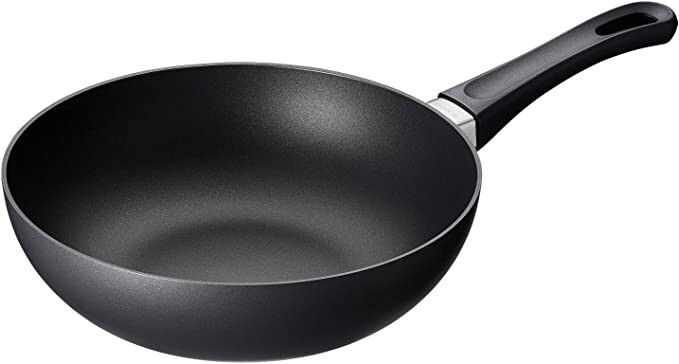 ScanPan Classic Black Aluminum 9.5 Inch Stir Fry Pan