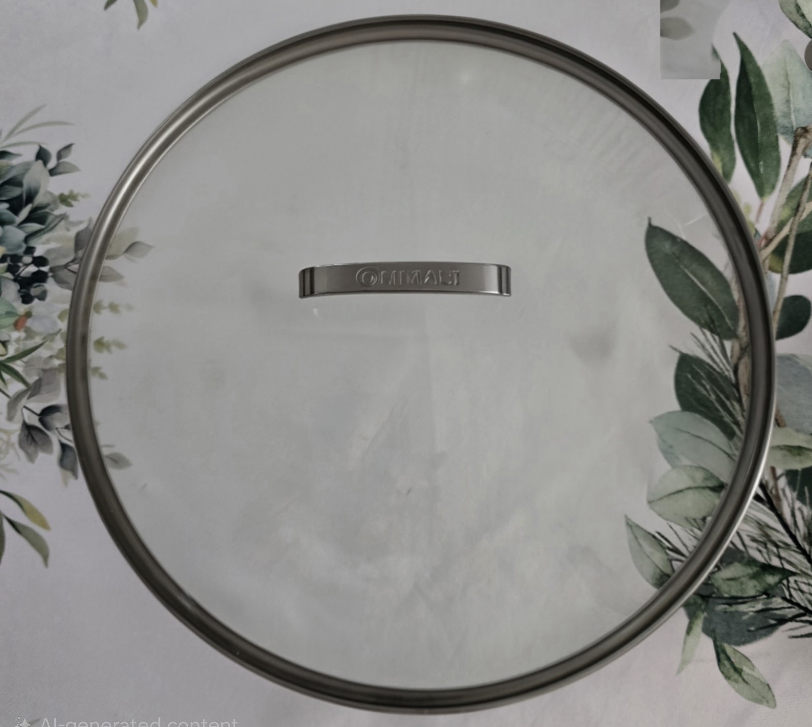 Cuisinart Glass Replacement Lid. In: 11.5″ Out: 12.25″ Stainless Steel Handle