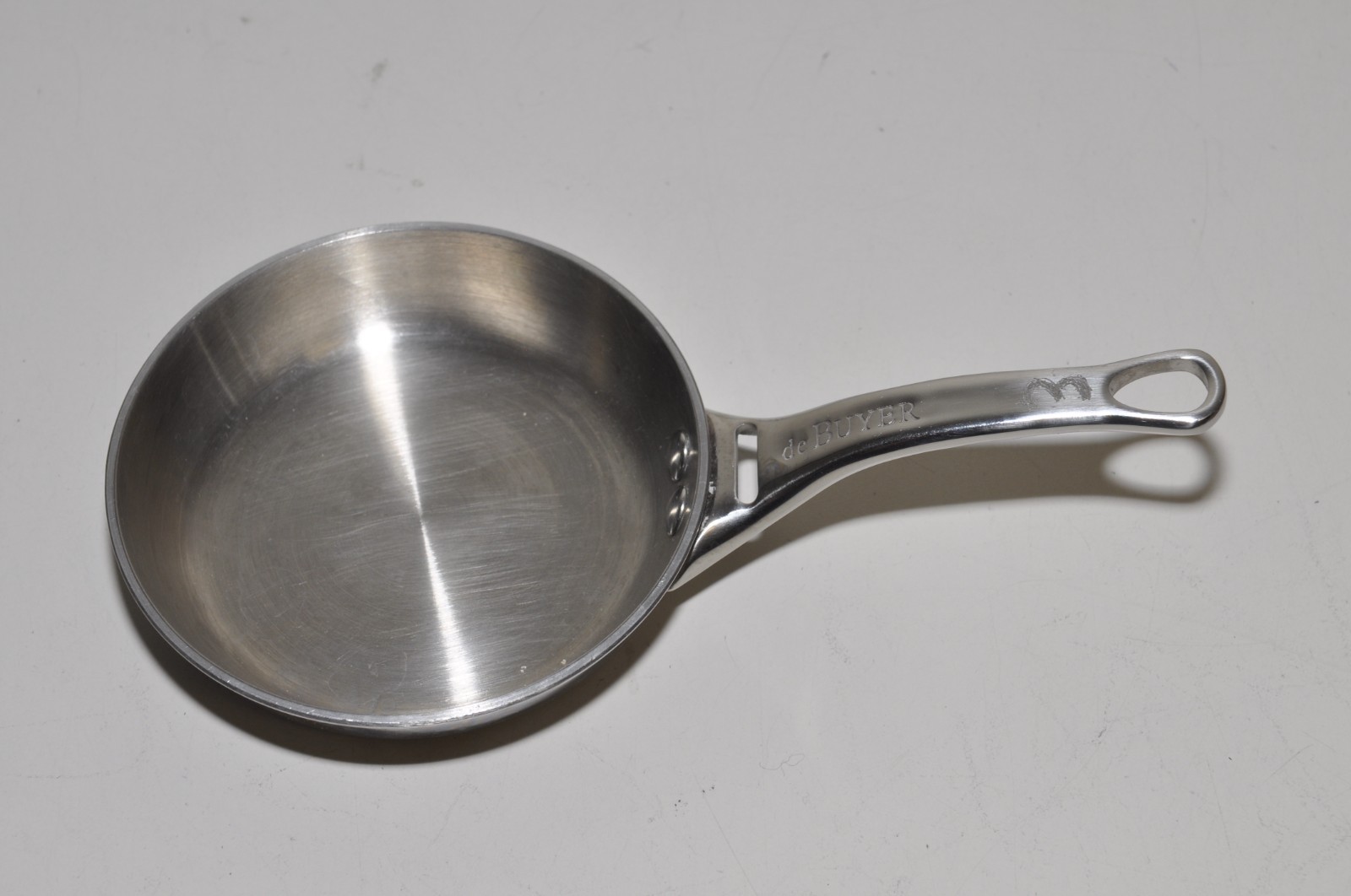 De buyer Mini 4″ Stainless steel Frying Pan