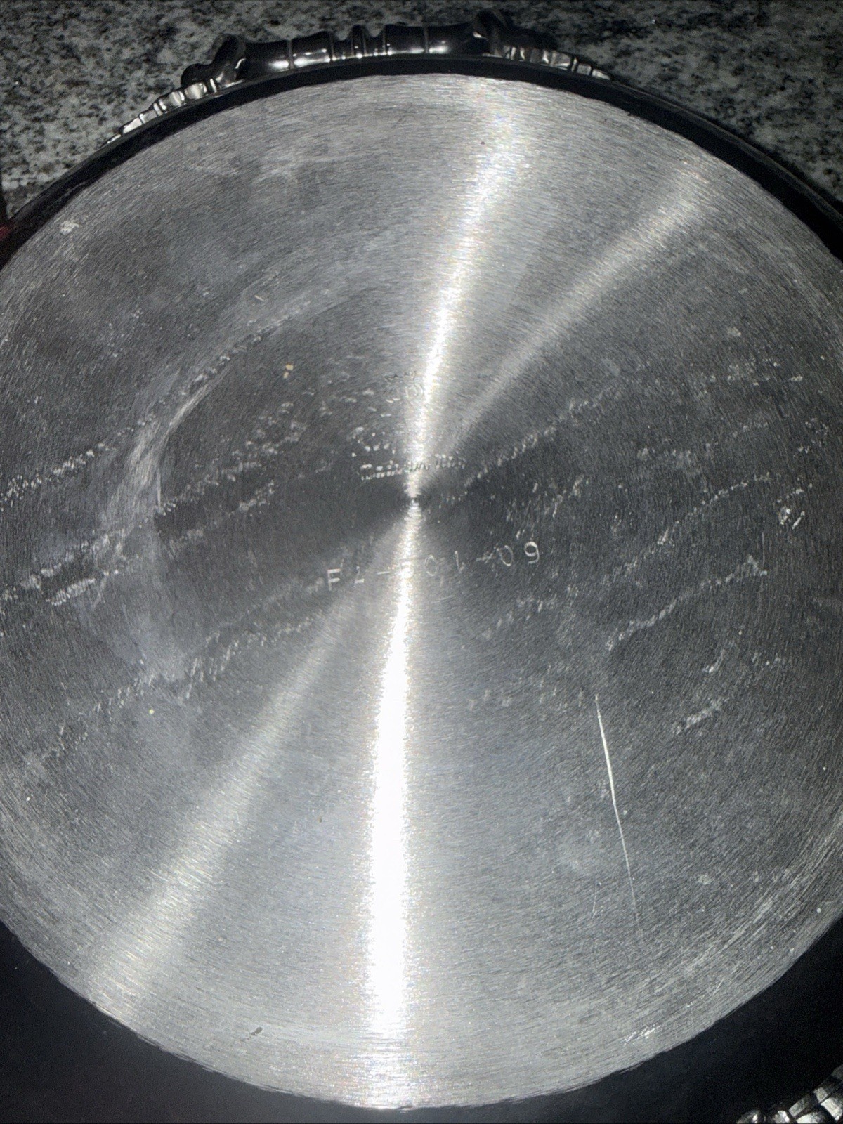 Ruffini hammered stainless steel! FA-501-09 Casserole with lid Pan!