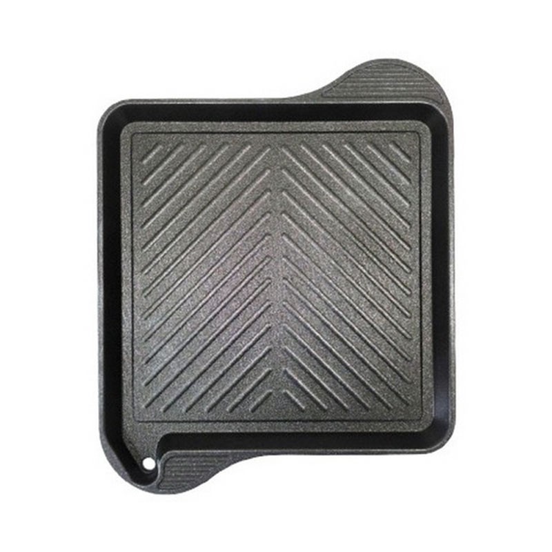 Easy Cooker Korean BBQ Grill Pan 13x12in Nonstick Aluminum Gas Stove Samgyeopsal